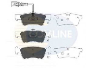 COMLINE CBP16062 stabdžių trinkelių rinkinys, diskinis stabdys 
 Techninės priežiūros dalys -> Papildomas remontas
7L6698451, 7L6698451C