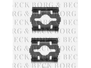 BORG & BECK BBK1215 priedų komplektas, diskinių stabdžių trinkelės 
 Stabdžių sistema -> Diskinis stabdys -> Stabdžių dalys/priedai