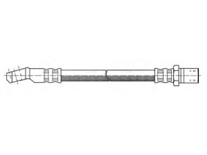 KAWE 517008 stabdžių žarnelė