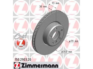 ZIMMERMANN 150.2903.20 stabdžių diskas 
 Stabdžių sistema -> Diskinis stabdys -> Stabdžių diskas
3411 6 792 223