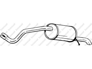 BOSAL 220-005 galinis duslintuvas 
 Išmetimo sistema -> Duslintuvas
6Q9253609AM, 6Q9253609AP