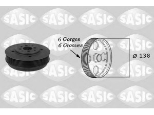 SASIC 2156011 skriemulys, alkūninis velenas 
 Diržinė pavara -> Dirželio skriemulys
038105243K, 038105243K, 038105243K