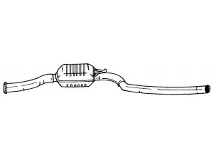 AKS DASIS SG25473 vidurinis duslintuvas