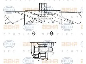 HELLA 8EW 009 160-341 vidaus pūtiklis 
 Šildymas / vėdinimas -> Orpūtė/dalys
81 61930 6037