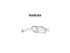 VENEPORTE RV05164 galinis duslintuvas 
 Išmetimo sistema -> Duslintuvas
18307SN3E60, 18307SN3X60, GEX33442