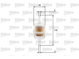 VALEO 587011 kuro filtras 
 Degalų tiekimo sistema -> Kuro filtras/korpusas
191201511A, 251201511, 251201511C