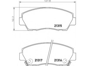 HELLA 8DB 355 015-171 stabdžių trinkelių rinkinys, diskinis stabdys 
 Techninės priežiūros dalys -> Papildomas remontas
UB3949280, UB7149280, UBY23328Z