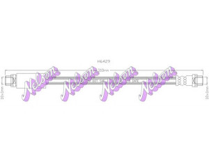 Brovex-Nelson H6429 stabdžių žarnelė 
 Stabdžių sistema -> Stabdžių žarnelės
893611707, 893611707, 893611707