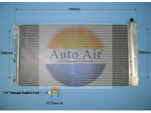 AUTO AIR GLOUCESTER 16-1351 kondensatorius, oro kondicionierius 
 Oro kondicionavimas -> Kondensatorius
1715000154