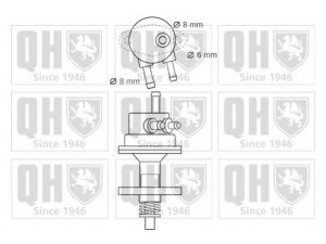 QUINTON HAZELL QFP283 kuro siurblys 
 Degalų tiekimo sistema -> Kuro siurblys/dalys -> Kuro siurblys
77 00 733 545, FP114