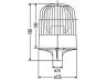 HELLA 2RL 007 551-011 besisukantis švyturėlis
090 6541, 5241-401, 99707014709