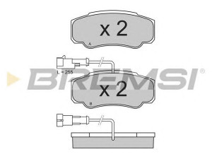 BREMSI BP3357 stabdžių trinkelių rinkinys, diskinis stabdys 
 Techninės priežiūros dalys -> Papildomas remontas
D4060-MA000, D4060MA000, 5001868608