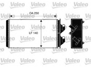 VALEO 812303 šilumokaitis, salono šildymas 
 Šildymas / vėdinimas -> Šilumokaitis
7685154