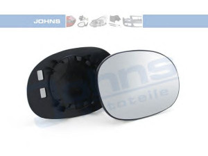 JOHNS 23 07 38-80 veidrodėlio stiklas, išorinis veidrodėlis 
 Kėbulas -> Keleivių kabina -> Veidrodėlis
00008151CJ, 00008151GC, 8151 CJ