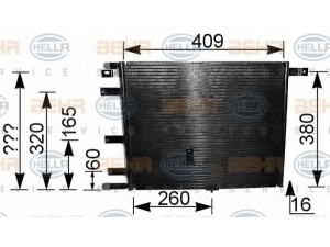 HELLA 8FC 351 036-331 kondensatorius, oro kondicionierius 
 Oro kondicionavimas -> Kondensatorius
46 34 911, 47 55 492, 74 95 559