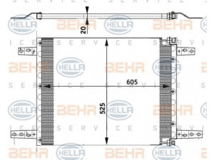 HELLA 8FC 351 302-031 kondensatorius, oro kondicionierius 
 Oro kondicionavimas -> Kondensatorius
1335417