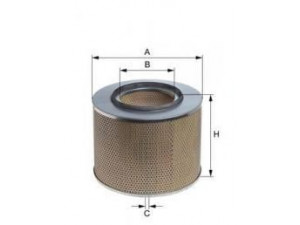 UNIFLUX FILTERS XA1627 oro filtras
