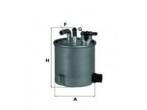 UNIFLUX FILTERS XN366 kuro filtras 
 Techninės priežiūros dalys -> Papildomas remontas
16400-EC00A, 16400EC00A