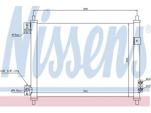 NISSENS 940078 kondensatorius, oro kondicionierius 
 Oro kondicionavimas -> Kondensatorius
5001875568, 74 85 113 368, 78 85 113 368
