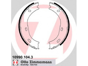 ZIMMERMANN 10990.104.3 stabdžių trinkelių komplektas, stovėjimo stabdis 
 Stabdžių sistema -> Rankinis stabdys
108 420 0120, 116 420 0020, 120 420 1420