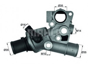 MAHLE ORIGINAL TI 93 80D termostatas, aušinimo skystis 
 Aušinimo sistema -> Termostatas/tarpiklis -> Thermostat
60812437, 7727042