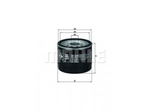 KNECHT OC 239 alyvos filtras 
 Techninės priežiūros dalys -> Techninės priežiūros intervalai
LF3371, 3254957, 3255952, E3TZ6731B