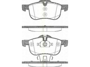 TRISCAN 8110 17010 stabdžių trinkelių rinkinys, diskinis stabdys 
 Techninės priežiūros dalys -> Papildomas remontas
SFP100511, GBP90342AF