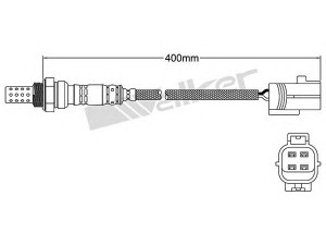 WALKER PRODUCTS 250-24485 lambda jutiklis 
 Variklis -> Variklio elektra
LJA1682AE, 1588A232