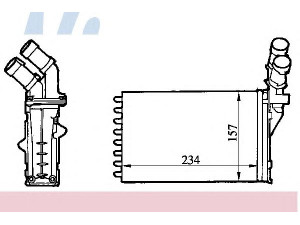 NISSENS 71147 šilumokaitis, salono šildymas 
 Šildymas / vėdinimas -> Šilumokaitis
6448.80, 6448.80, 6448.80