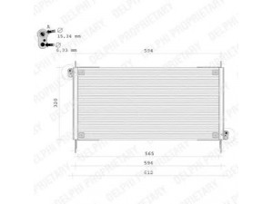 DELPHI TSP0225109 kondensatorius, oro kondicionierius 
 Oro kondicionavimas -> Kondensatorius
46527737