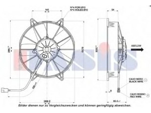 AKS DASIS 870056N pūtiklis, oro kondicionierius