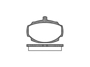 KAWE 0049 00 stabdžių trinkelių rinkinys, diskinis stabdys 
 Techninės priežiūros dalys -> Papildomas remontas
GBP202, GBP202AF, GBP256