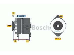 BOSCH 0 120 488 300 kintamosios srovės generatorius