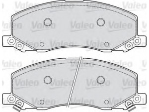 VALEO 601048 stabdžių trinkelių rinkinys, diskinis stabdys 
 Techninės priežiūros dalys -> Papildomas remontas
1605202, 13237752