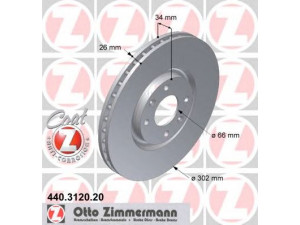 ZIMMERMANN 440.3120.20 stabdžių diskas 
 Dviratė transporto priemonės -> Stabdžių sistema -> Stabdžių diskai / priedai
4249.64, 4249.80, 4249.81, 4249.86