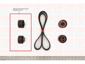 FAI AutoParts TBK49 paskirstymo diržo komplektas 
 Techninės priežiūros dalys -> Papildomas remontas
0831-30, 0831-47, 083130, 083130(KIT)