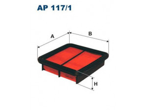 FILTRON AP117/1 oro filtras 
 Techninės priežiūros dalys -> Techninės priežiūros intervalai
KF1113Z40, KF1113Z409A, PC934