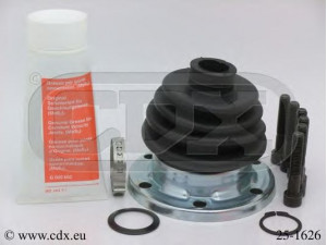 CDX 25-1626 gofruotoji membrana, kardaninis velenas 
 Ratų pavara -> Gofruotoji membrana
