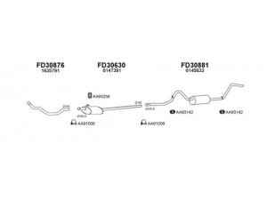 VENEPORTE 300285 išmetimo sistema 
 Išmetimo sistema -> Išmetimo sistema, visa