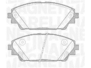 MAGNETI MARELLI 363916060808 stabdžių trinkelių rinkinys, diskinis stabdys