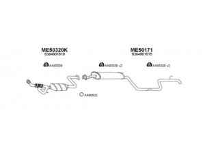 VENEPORTE 500204 išmetimo sistema