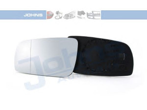 JOHNS 71 01 37-80 veidrodėlio stiklas, išorinis veidrodėlis 
 Kėbulas -> Langai/veidrodėliai -> Veidrodėlis
6Y1 857 521A