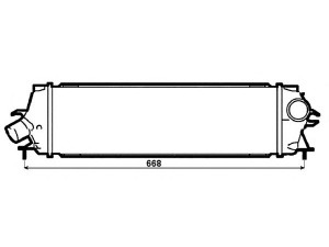 NRF 30271 tarpinis suslėgto oro aušintuvas, kompresorius 
 Variklis -> Oro tiekimas -> Įkrovos agregatas (turbo/superįkrova) -> Tarpinis suslėgto oro aušintuvas
4416946, 8200411160, 93854162