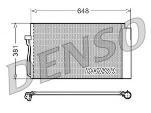 DENSO DCN05017 kondensatorius, oro kondicionierius 
 Oro kondicionavimas -> Kondensatorius
64508381362, 64508381362