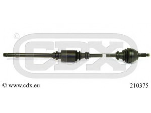 CDX 210375 kardaninis velenas 
 Ratų pavara -> Kardaninis velenas