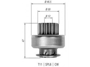 MAGNETI MARELLI 940113020320 krumpliaratis, starteris