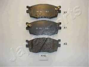 JAPANPARTS PA-K12AF stabdžių trinkelių rinkinys, diskinis stabdys 
 Techninės priežiūros dalys -> Papildomas remontas
58101-1JA10, 58101-1GA00, 58101-1GE00