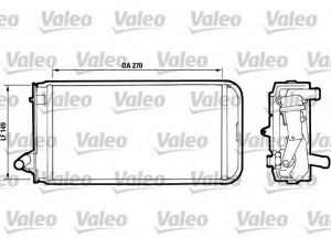 VALEO 811393 šilumokaitis, salono šildymas 
 Šildymas / vėdinimas -> Šilumokaitis
0060742628, 60527919, 60742628