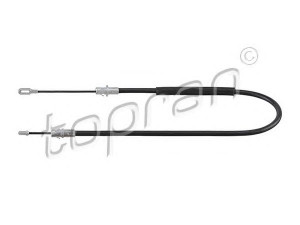 TOPRAN 304 670 trosas, stovėjimo stabdys 
 Stabdžių sistema -> Valdymo svirtys/trosai
1 488 312, 1 518 017, 8C1V2A635BB