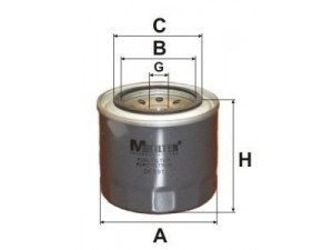 MFILTER DF 691 kuro filtras 
 Techninės priežiūros dalys -> Papildomas remontas
23303-87304-000, ME 006066, ME 016872